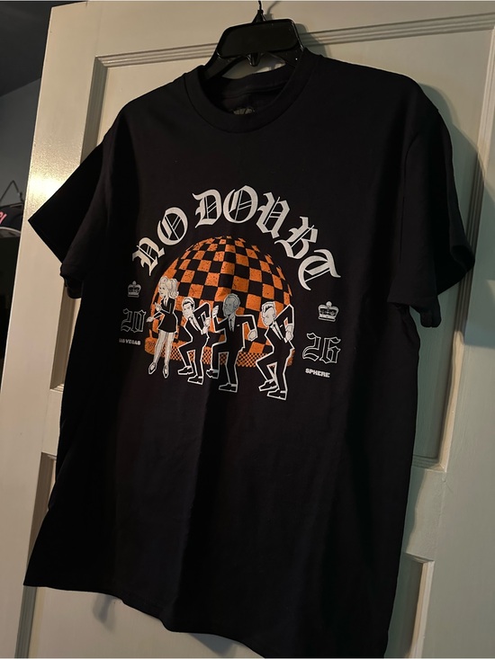 None Tops - No Doubt Black Graphic Short Sleeve Tee - Band Logo